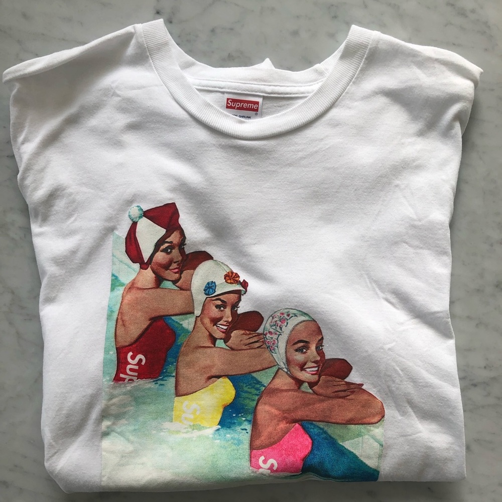 Supreme Swimmers Tee Large